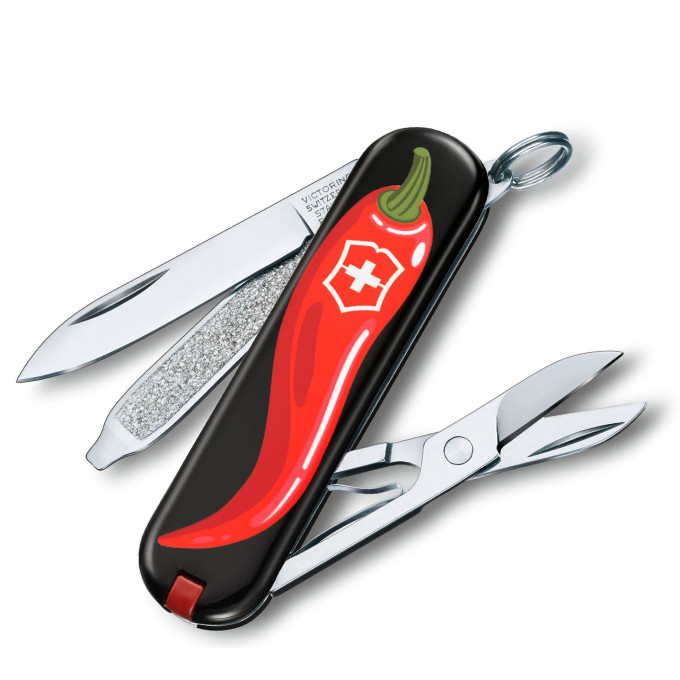 Нож-брелок Victorinox Classic Chili Peppers 0.6223.L1904